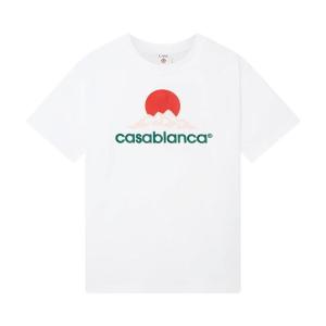 Футболка Casablanca Montagne Printed T-Shirt, White
