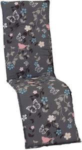 Подушка на стул Gardenson серый, 171/50/6 см