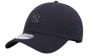 New Era Хлопковая бейсболка мужская темно-синяя