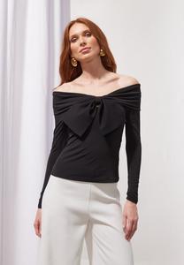 Топ с длинными рукавами Anna Field, черный