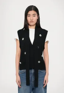 Жилет teoria strickweste Max&Co., Schwarz