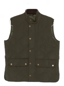 Стеганый жилет с карманами Barbour, зеленый
