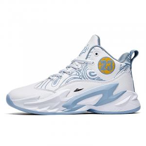 Баскетбольные кроссовки с противоскользящим покрытием, унисекс Kuding, White Gray