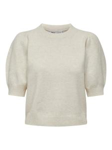 Тонкий вязаный свитер ONLY Sweater ONLRICA, кремовый