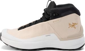 Ботинки Arc'teryx Kopec Mid GTX для женщин, Средние туристические и походные женские ботинки, Подошва Megagrip - водонепроницаемые, Rune/Solitude