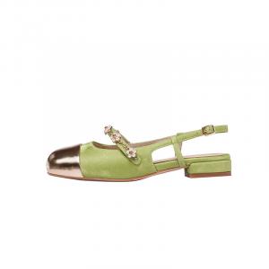 Туфли женские повседневные Women's Casual Shoes Women's Echo&Yolo, цвет Champagne