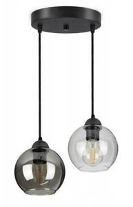 Подвесной светильник Kiki Design Bergen II, черный - прозрачный