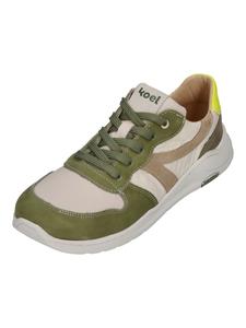 Кроссовки на шнуровке KOEL, зеленый