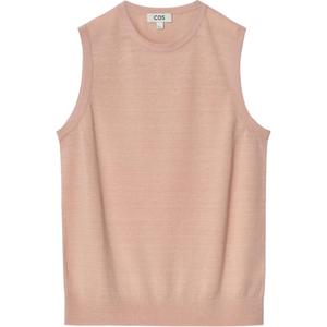 COS Топ-майка женская Mist Pink