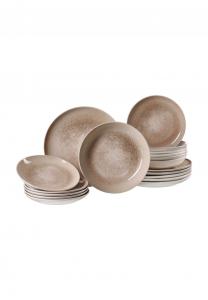 Набор тарелок Ritzenhoff & Breker Savora, 18 предметов, коричневый