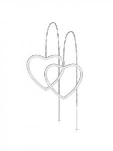 Bungsa Серебряные серьги-гвоздики