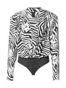 Блузка-боди Nasty Gal, черный