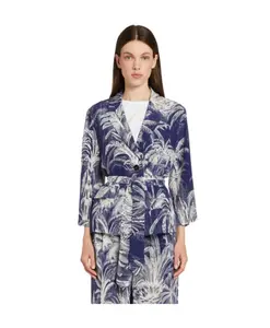 Стильная куртка с оригинальным дизайном. Marella, мультиколор