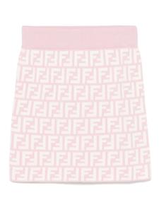 Юбка из джерси Fendi Kids, розовый