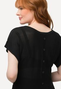 Футболка с принтом Ulla Popken, черный