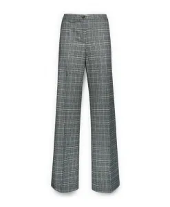 Брюки с узором Elena Mirã², серый