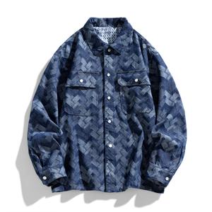 Джинсовая куртка унисекс темно-синяя Ferrero Ross