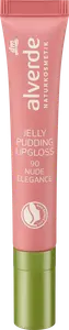 Блеск для губ alverde NATURKOSMETIK Lipgloss Jelly Pudding 90 Nude Elegance, 10 ml
