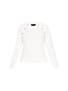 Женский свитер бежевого цвета faina