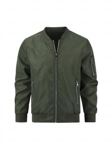 Youthup Куртка для межсезонья в темно-зеленом цвете