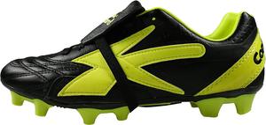 Футбольные бутсы для мужчин Concord S160 XN, черный/зеленый, кожа Generic