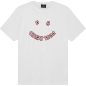 Футболка Happy Graphic Paul Smith, Ecru