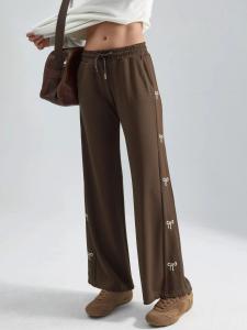 Hiccup Штаны свободного кроя в каштаново-коричневом цвете