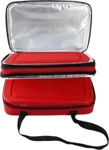 Набор контейнеров Le Regalo с сумкой, 5 предметов, красный