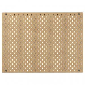Перфорированная доска, дерево, 76х56 см, SKÅDIS IKEA