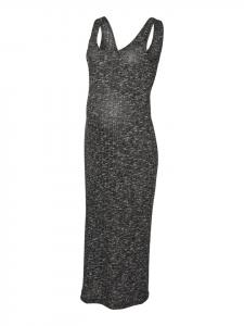 Платье до колена mama licious, серый