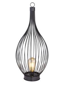 Globo lighting Солнечный светильник "SOLAR LIGHT METAL BLACK, 1XLED" черного цвета