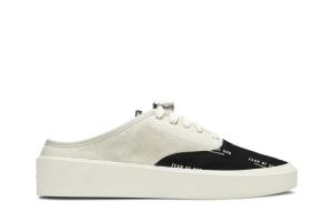 Кроссовки Fear of God 101 Backless Fear of God Print - Bone Black, кремовый