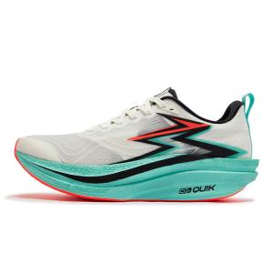 361° Кроссовки для марафона с амортизацией, противоскользящие, износостойкие, с отскоком, низкие, повседневные, унисекс, белые, синие