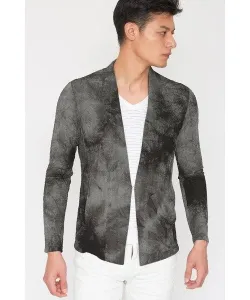 Кардиган с полосками и крапинками TORNADO MART, цвет Charcoal