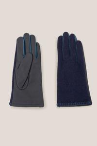 Кожаные перчатки Люси White Stuff, синий