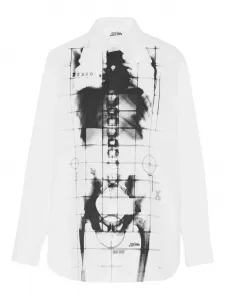 Рубашка Squeletor с принтом Jean Paul Gaultier, белый