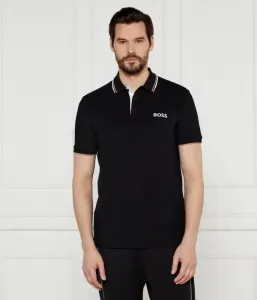 Поло Paddy Pro regular fit Boss Green, черный