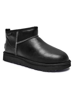 Ботинки зимние UGG Classic Ultra Mini, черный