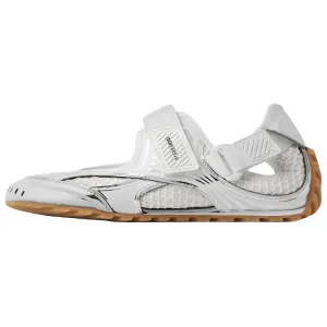 Bottega Veneta Orbit Flash Casual Shoes Women's Silver White