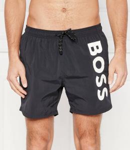 Шорты для плавания BOSS BLACK OCTOPUS Regular Fit, черный