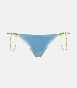 Плавки бикини Love Triangle из ламе REINA OLGA, разноцветный