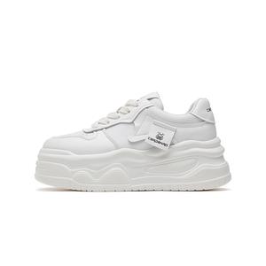 Женские низкие кроссовки для скейтбординга Sky Vegetables маленького размера CARDANRO, White