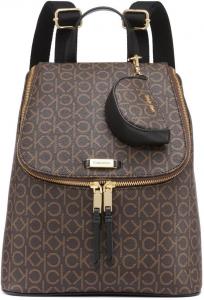 Рюкзак-органайзер Calvin Klein Zulle, коричневый/хаки/черный, один размер, Brown/Khaki/Black