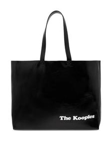 The Kooples сумка-тоут с логотипом, черный