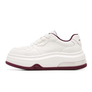 Низкие женские кроссовки ST&SAT, White Red