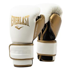 EVERLAST Боксерские перчатки Powerlock 2R белые/золотые