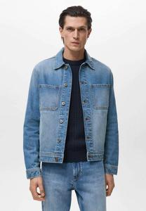 Куртка Mango Denim jacket, Blue