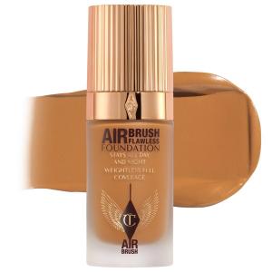 Безупречная матирующая тональная основа Airbrush Flawless Blurring & Matte Full Coverage Foundation Charlotte Tilbury, 1 oz/30 mL, 12 Neutral