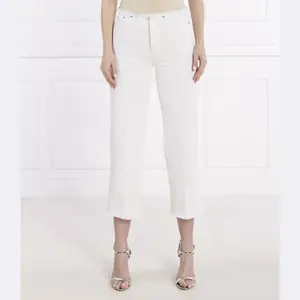 Укороченные джинсовые джинсы Michael Kors, белый