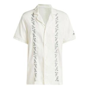 Рубашка оригинальные Рубашка для боулинга для отдыха, размер Азии Adidas, белый